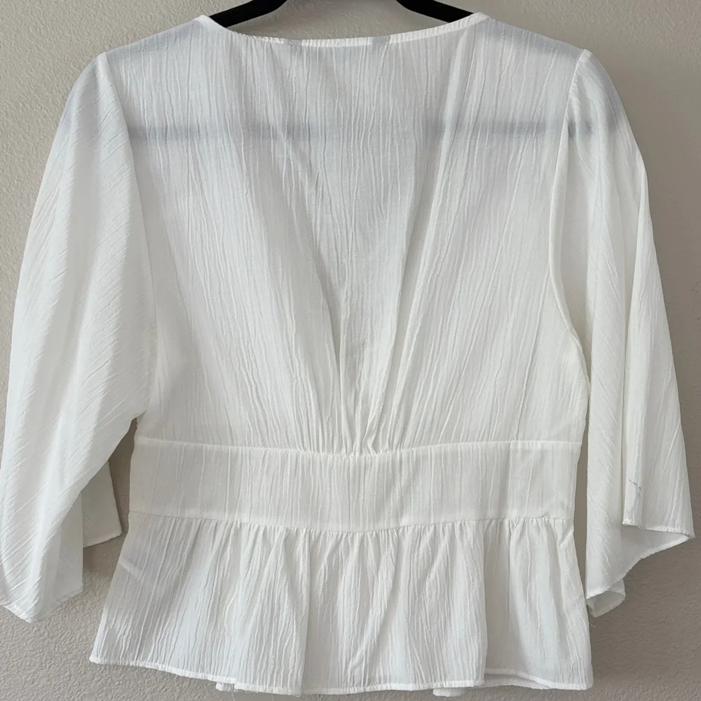 Zara Blouse with Button Detail - Picture 2 of 3